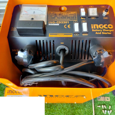MÁY SẠC BÌNH ĐIỆN ẮC QUI INGCO ING-CD2201- HÀNG CHÍNH HÃNG