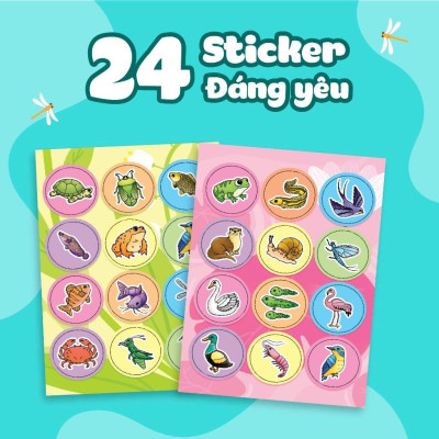 Sách - Tô Màu Khám Phá - Hồ Nước Trong Xanh - Megabook