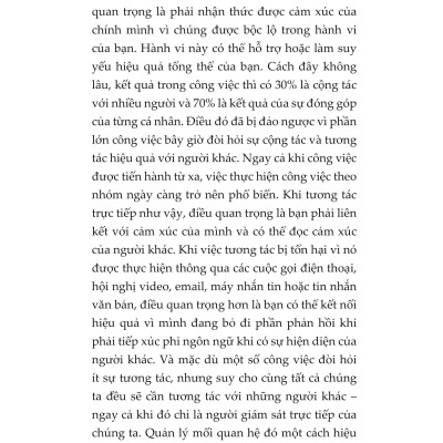 EQ - Ứng Dụng Trí Tuệ Cảm Xúc Trong Công Việc