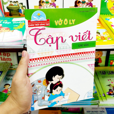 Vở Ô Ly Tập Viết - Các Vần - Theo Chuẩn Chương Trình Sách Giáo Khoa Mới - Chân Trời Sáng Tạo