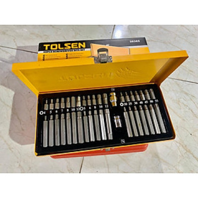 BỘ ĐẦU VÍT 40 CHI TIẾT TOLSEN 20385 - HÀNG CHÍNH HÃNG