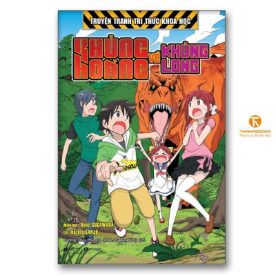 Sách - Khủng Hoảng Về Khủng Long - Truyện Tranh Tri Thức Khoa Học - Thái Hà Books