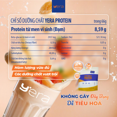 Thực Phẩm Dinh Dưỡng YERA Yeast Based Protein - Túi 415G