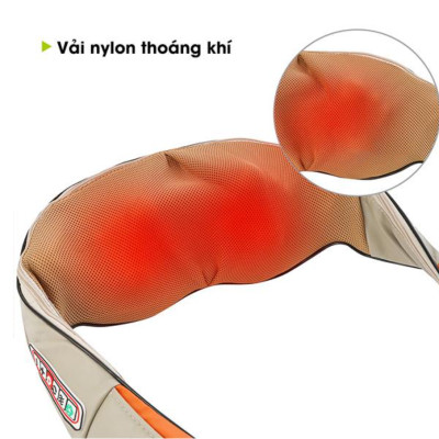 Gối massage toàn thân có dây đeo 