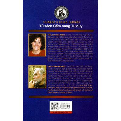 (Bộ 2 Cuốn) CẨM NANG TƯ DUY ĐỌC & VIẾT - Richard Paul, Linda Elder - Tái bản - (bìa mềm)