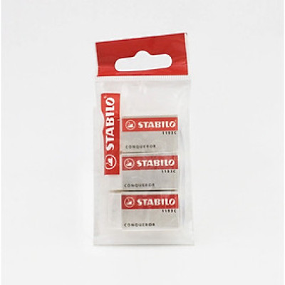 Combo 3 viên gôm trắng nhỏ STABILO Conqueror (ER193-C3)