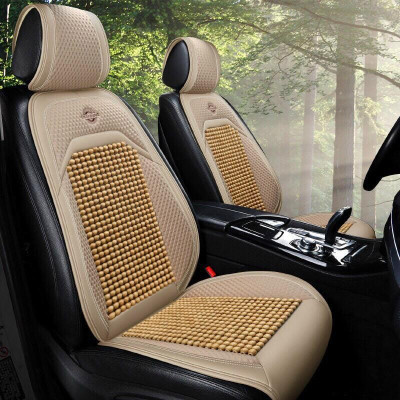 Lót Ghế Ô Tô - Bọc Ghế Ô Tô - Lót Ghế Hạt Gỗ Cao Cấp Chống Nóng, Massage Lưng