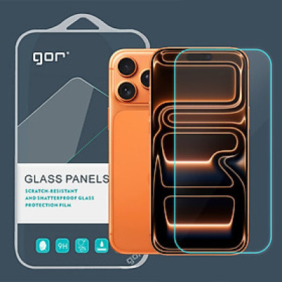 Kính Cường Lực GOR cho iPhone 17 / iPhone 17 Pro / iPhone 17 Pro Max / iPhone Air - Hàng Chính Hãng