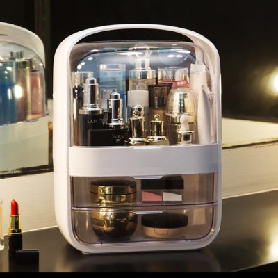 Tủ đựng đồ trang điểm Tủ đựng đồ trang điểm mini 2 tầng có nắp đậy, chống bụi DH-DGD2010mini 2 tầng có nắp đậy, chống bụ