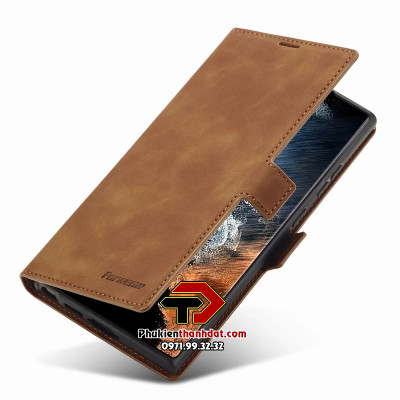 Bao da dành cho SamSung Galaxy S23 Ultra 5G, S24 Ultra 5G chính hãng Forwenw dạng ví, có ngăn cài thẻ ATM - Hàng chính hãng