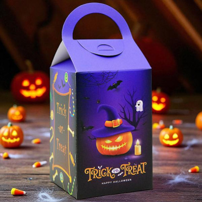 Hộp Kẹo Halloween - 6 x 6 x 9 cm - The Sun