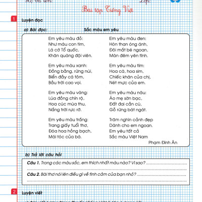 Combo Phiếu Bài Tập Cuối Tuần Toán - Tiếng Việt Lớp 5 Tập 1 + 2 (Bộ 2 Cuốn) - HA