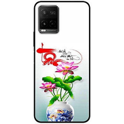 Ốp lưng cho Vivo Y12s - Y20 - Y20s - Y21 - Y21s - Y33s - Y33T - Sen Tâm Hoa - Hàng Chính Hãng