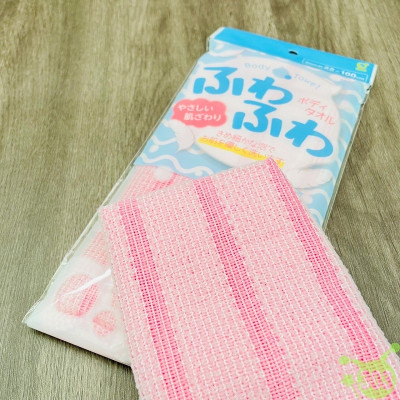 Khăn tắm tạo bọt mềm Okazaki Soft Pk/Bl