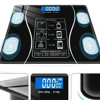 Cân Điện Tử Sạc USB Bluetooth: Phân Tích Lượng Mỡ Chỉ Số Cơ Thể và Hiển Thị Nhiệt Độ Phòng Qua APP Điện Thoại Bản Cao Cấp
