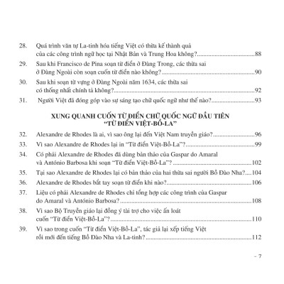 100 Câu Hỏi Về Lịch Sử Chữ Quốc Ngữ