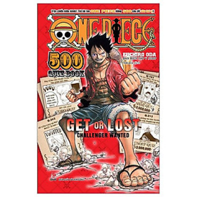 One Piece 500 Quiz Book - Get Or Lost Challenge Wanted - Tập 1