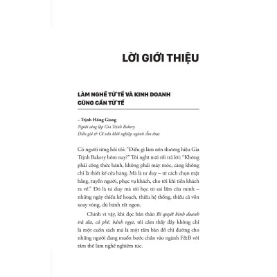 Bí Quyết Kinh Doanh Trà Sữa - Cà Phê - Bánh Ngọt - Bản Quyền