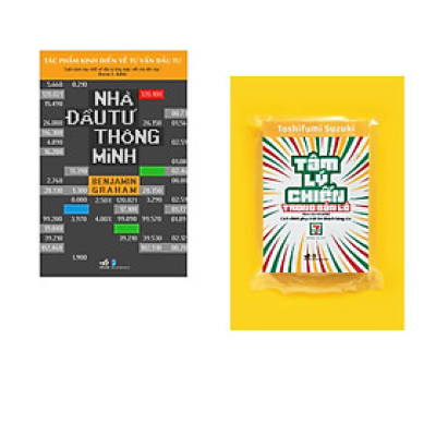 Combo 2 cuốn sách: Nhà đầu tư thông minh   + Tâm lý chiến trong bán lẻ