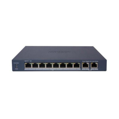Switch mạng thông minh 8 cổng PoE Gigabit HIKVISION DS-3E1510P-EI/M - Hàng chính hãng