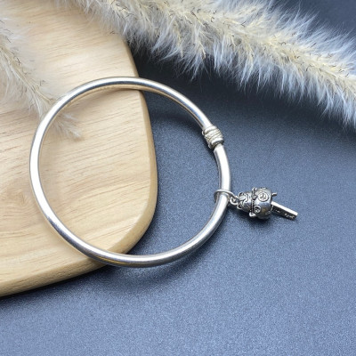 Vòng Tay Lắc Chân Bạc Ta Cho Bé Mix Charm BẠC HIỂU MINH LTE559