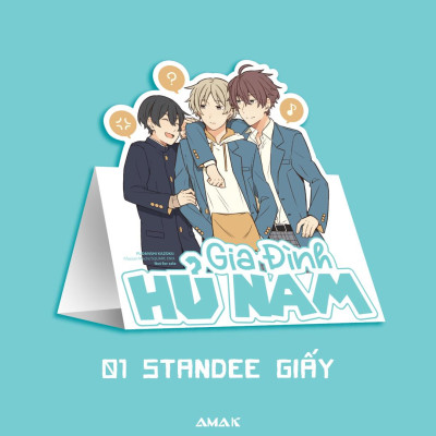 Gia Đình Hủ Nam - Tập 2 - Tặng Kèm Sticker Bế Hình + Standee Giấy Bồi Cứng