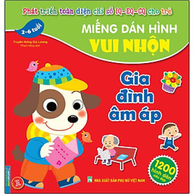 Miếng Dán Hình Vui Nhộn - Gia Đình Ấm Áp