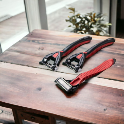 Dao Cạo Râu Thân Nhựa 5 Lưỡi Kép Kai Ignix Travel 0638-GA0017X4 (Set 3 cây)