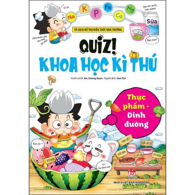 Combo 5 Cuốn - Quiz! Khoa Học Kì Thú: Thực Phẩm Dinh Dưỡng + Khủng Hoảng Rác Thải + Dậy Thì Giới Tính + Thám Hiểm Hang Động + Khám Phá Trái Đất