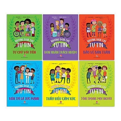 Sách - Những Đứa Trẻ Tự Tin - Combo 6 Cuốn - NXB Kim Đồng