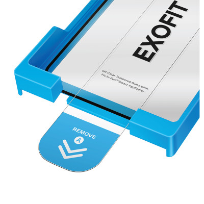 Miếng Dán Cường Lực Kèm Khung Dán UNIQ OPTIX VIVID EXOFIT 3D Trong Suốt/ Chống Nhìn Trộm cho iphone 17 pro/ 17 Pro max_ Hàng chính hãng