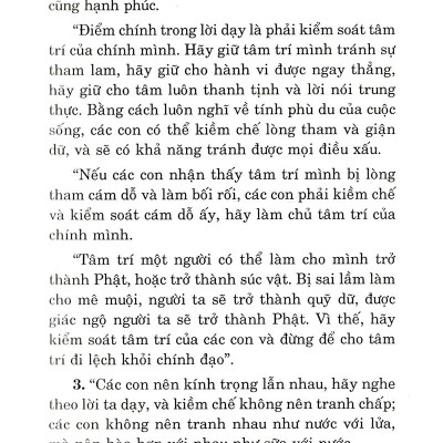Lời Phật Dạy