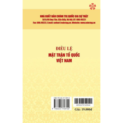 Điều lệ Mặt trận Tổ quốc Việt Nam