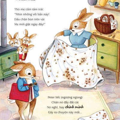 Sách - Thế Giới Của Thỏ Peter - Lộn Vòng Tròn