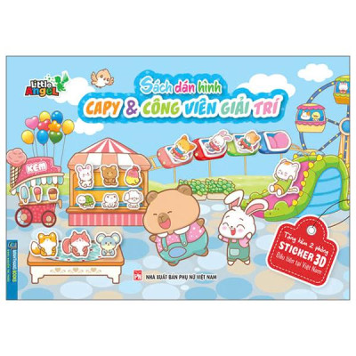 Sách - Sách Dán Hình - Capy Và Công Viên Giải Trí