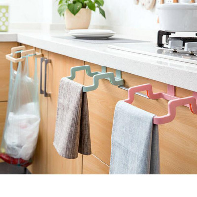 Giá Treo Khăn, Túi Nilong Đựng Rác Đa Năng - PaKaSa (Giao màu ngẫu nhiên)