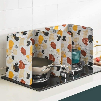 Tấm Chắn Dầu Mỡ Bếp Gas In Hoạ Tiết 3D Cao Cấp, Chịu Nhiệt Tốt An Toàn Với Người Sử Dụng Giao Hoạ Tiết Ngẫu Nhiên