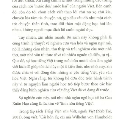 Văn Hóa Việt Nhìn Từ Tiếng Việt - Lưỡi Lươn Lẹo Lẹ Làng Lắt Léo