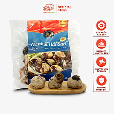 Ốc nhồi hải sản Tâm Lợi - Hương vị tươi ngon tự nhiên - Đảm bảo sức khoẻ - Giao nhanh trong 3h-200gr