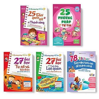 Combo 5 Cuốn Rèn Luyện Kỹ Năng Sống Cho Học Sinh (Tái Bản) - Bản Quyền