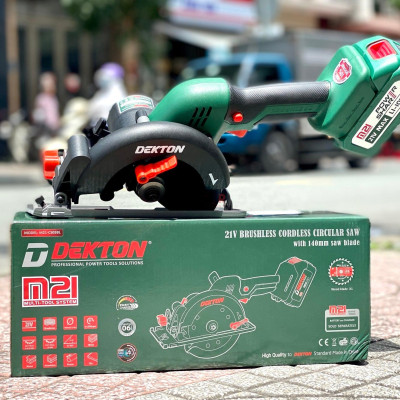MÁY CƯA ĐĨA PIN 21V (125-140MM) DEKTON M21-CS05BL - HÀNG CHÍNH HÃNG
