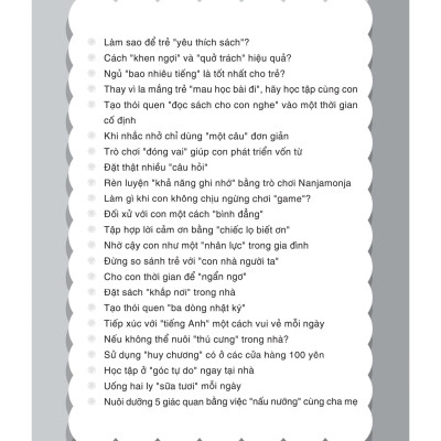Dạy Con Kỹ Năng Sống Theo Cách Mẹ Nhật