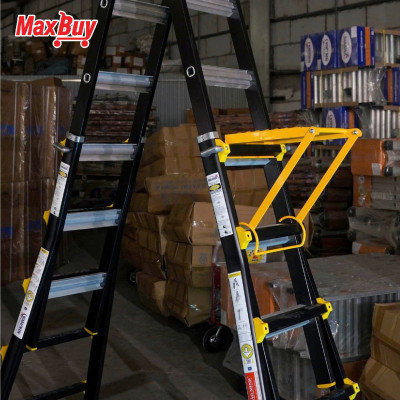 Ván thang rảnh tay Nikawa, Bậc thang cơ động đa năng, gấp/rút linh hoạt, dùng cho thang gấp, thang rút, thang đa năng – Hàng chính hãng 