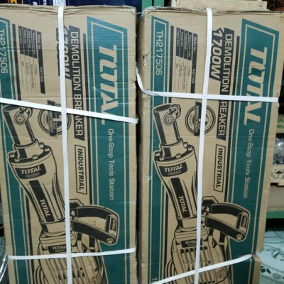 MÁY ĐỤC BÊ TÔNG 1700W (50J) TOTAL TH217506 - HÀNG CHÍNH HÃNG