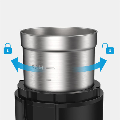 Máy xay hạt cà phê và gia vị đa năng Shardor CG628B - Công suất 200W - HÀNG NHẬP KHẨU 