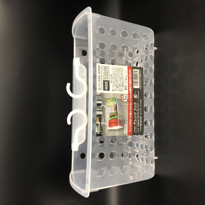 Giỏ nhựa có móc treo tiện tích Sanada Seiko, làm từ nhựa PP cao cấp dẻo, bền và chắc chắn - nội địa Nhật Bản 