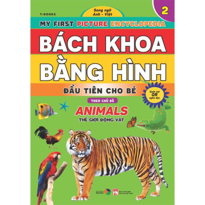 Bách khoa bằng hình đầu tiên cho bé theo chủ đề bộ 5 cuốn - song ngữ Anh Việt