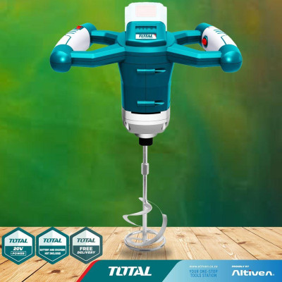 MÁY TRỘN SƠN DÙNG PIN LITHIUM 20V TOTAL TMXLI2001 - HÀNG CHÍNH HÃNG