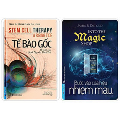Sách - Combo Tế bào gốc + Bước vào cửa hiệu nhiệm màu - FirstNews