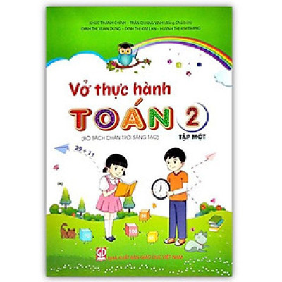Vở Thực Hành Toán Lớp 2 - Tập 1 (Bộ Sách Chân Trời Sáng Tạo) (2023)